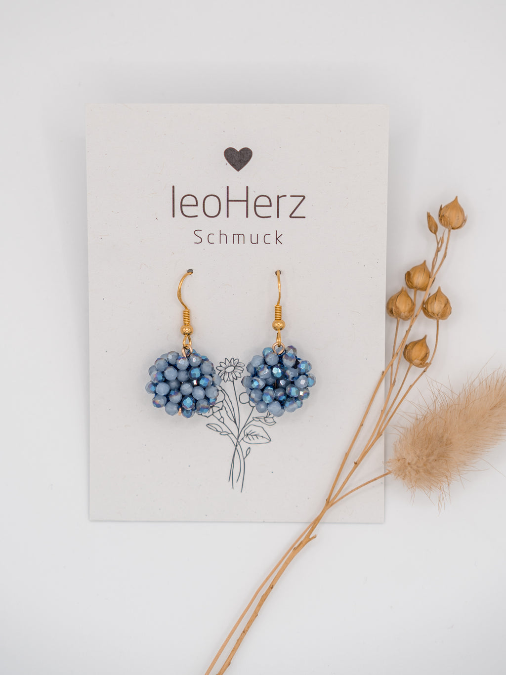 FREYA Ohrringe blau