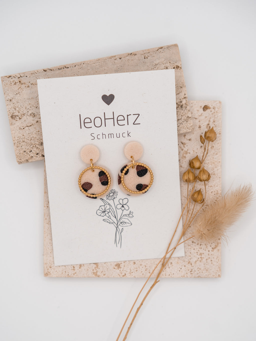 MINNA Ohrringe creme