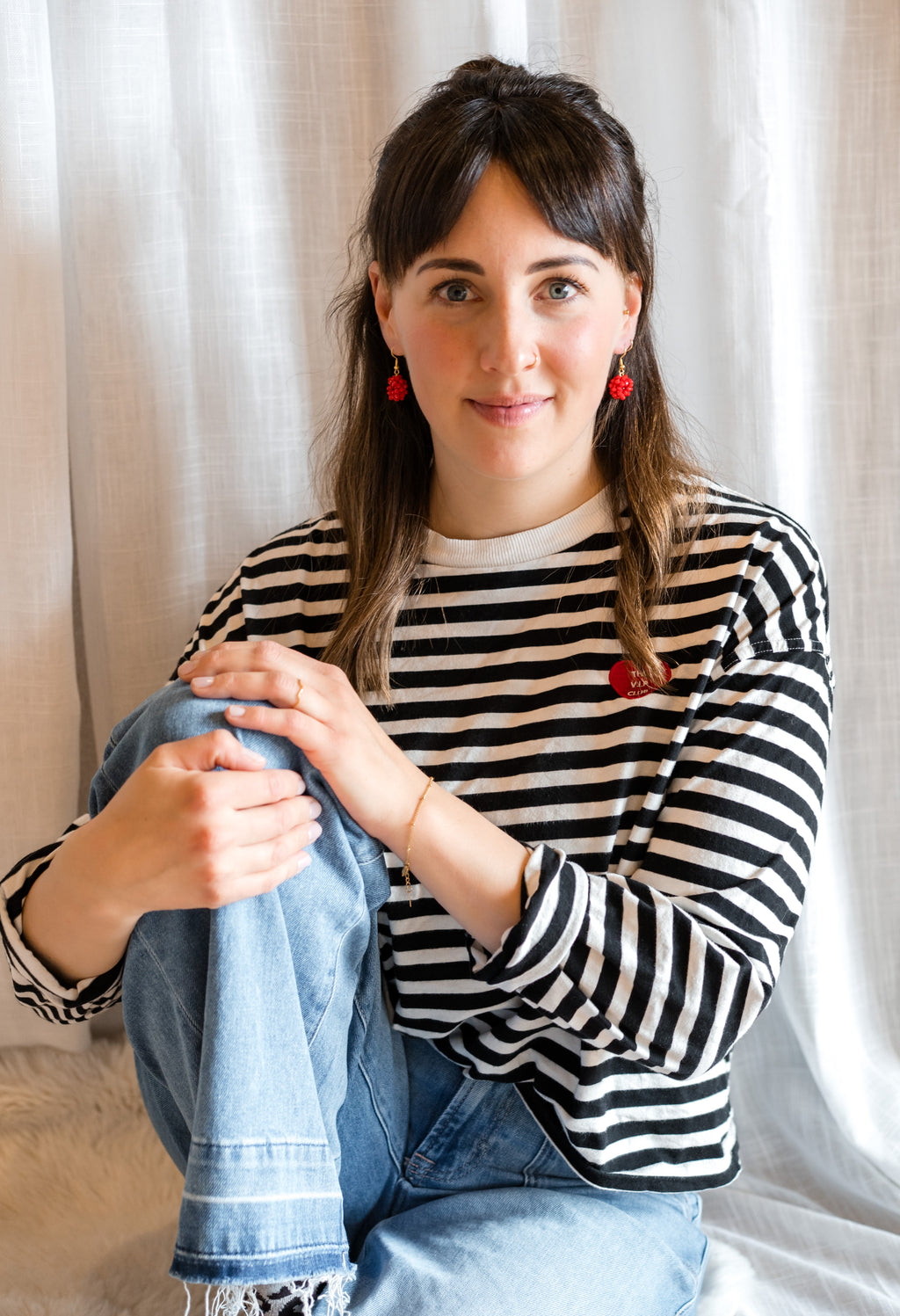 FREYA Ohrringe rot