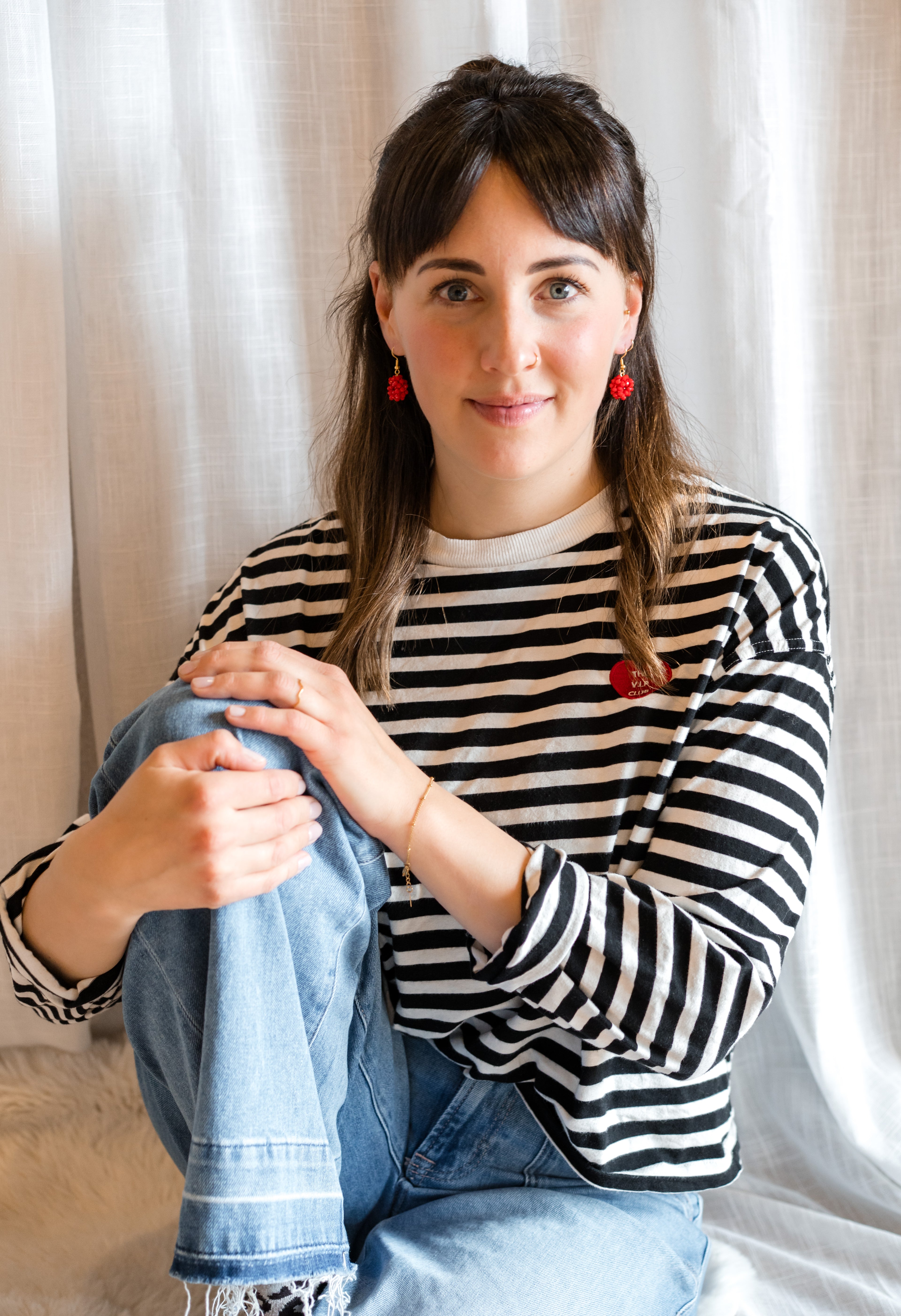 FREYA Ohrringe rot