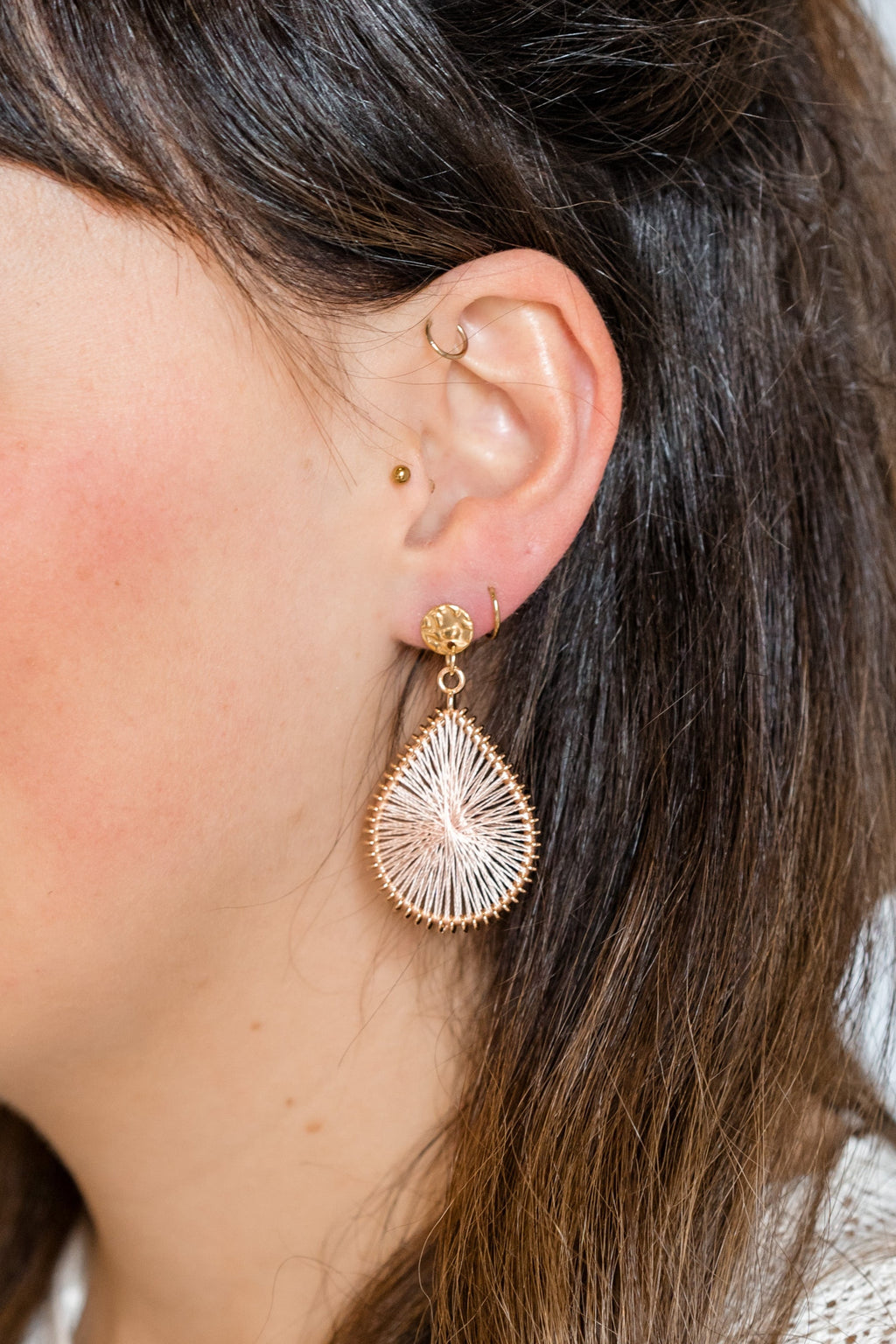 MARA Ohrringe Creme